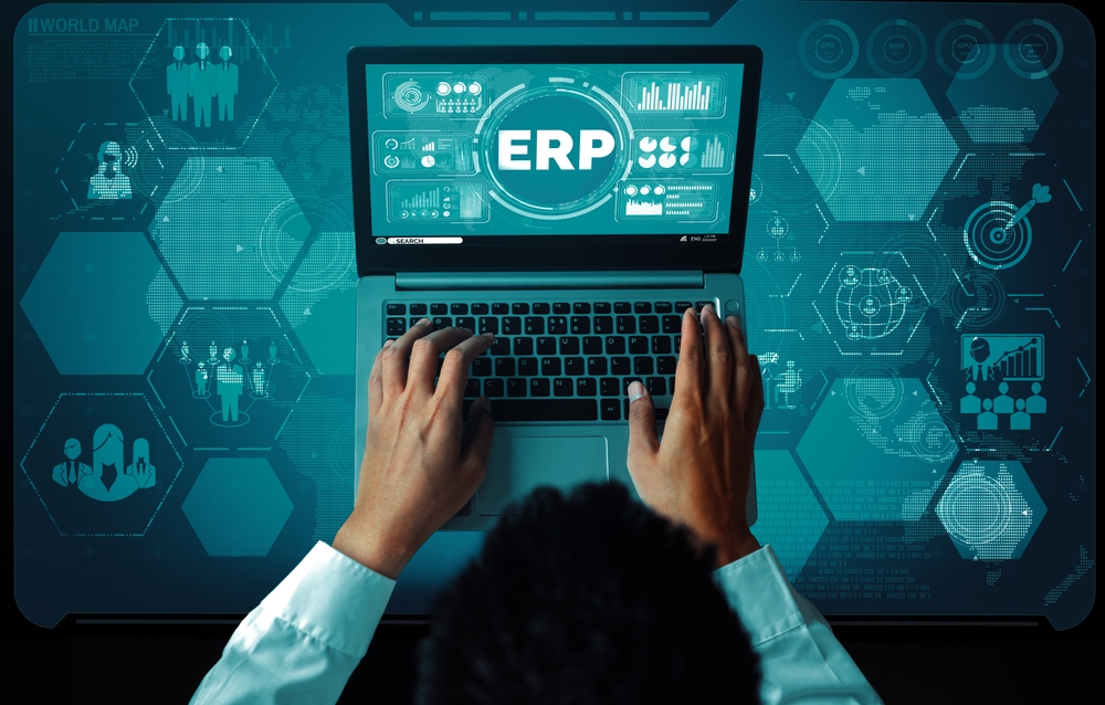 Enterprise,Resource,Management,Erp,Software,System,For,Business,Resources,Plan